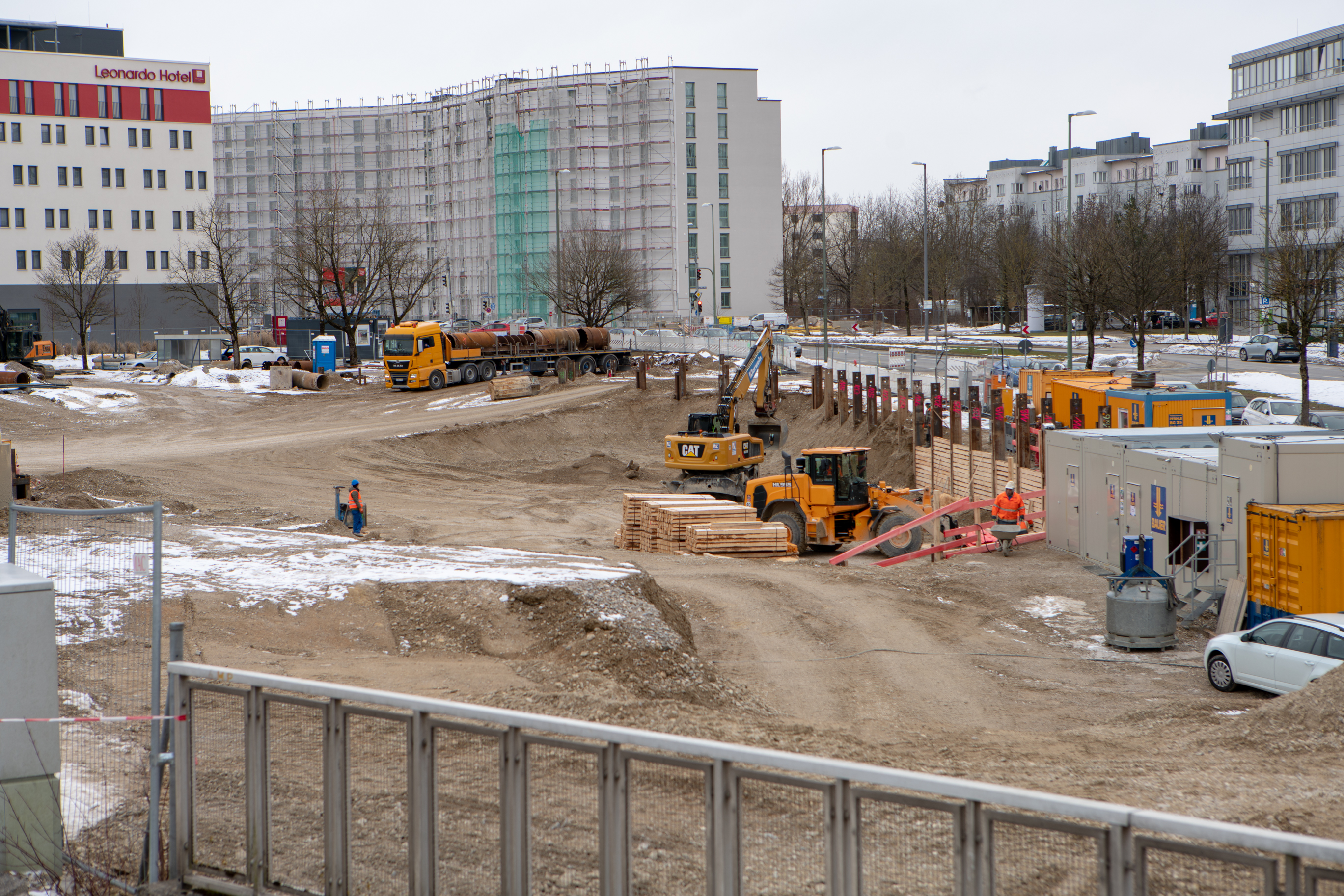 30.01.2019 - REVO-Baustelle in Neuperlach